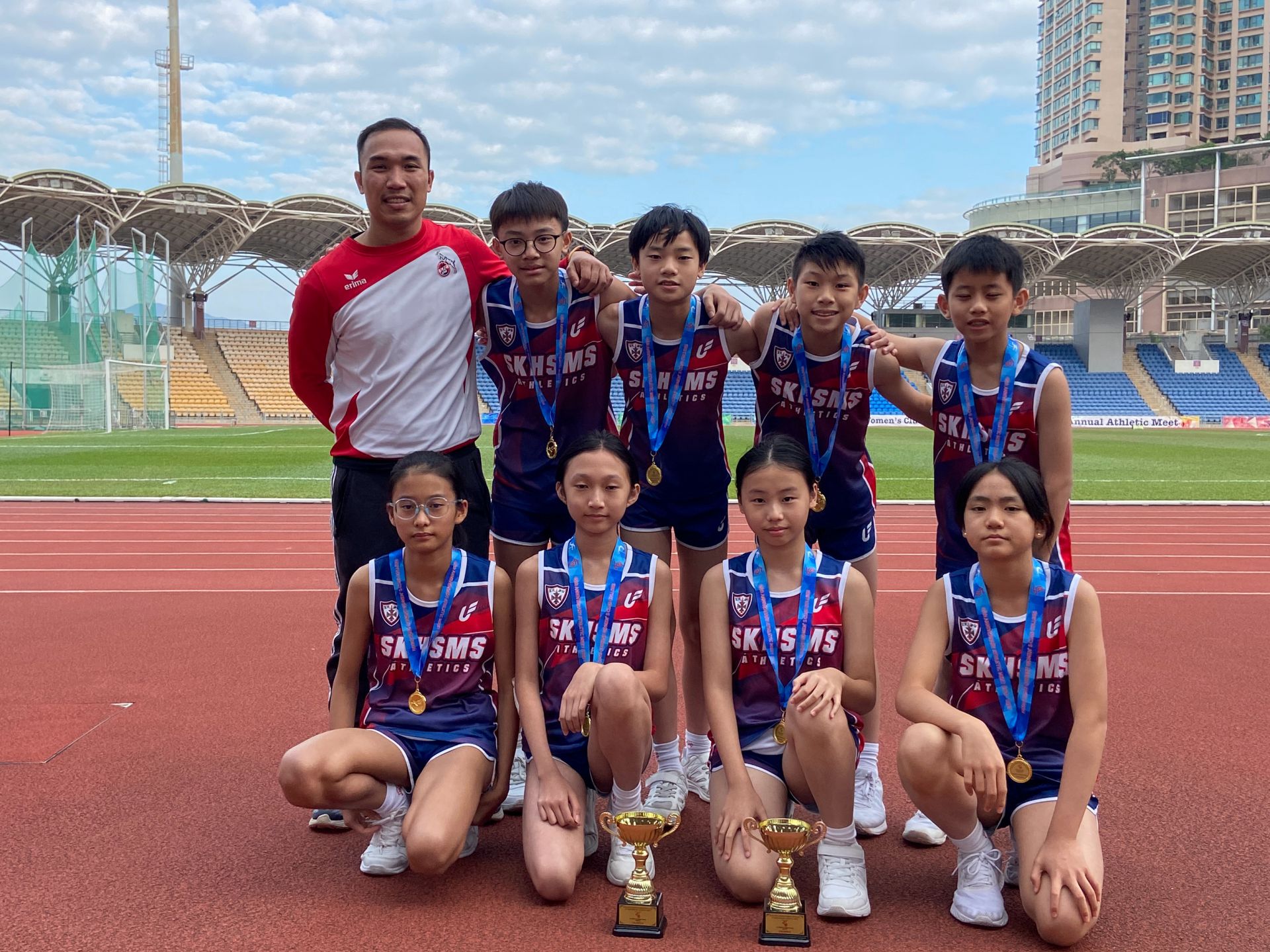 香港中國婦女會中學小學友校男子及女子4x100米接力邀請賽