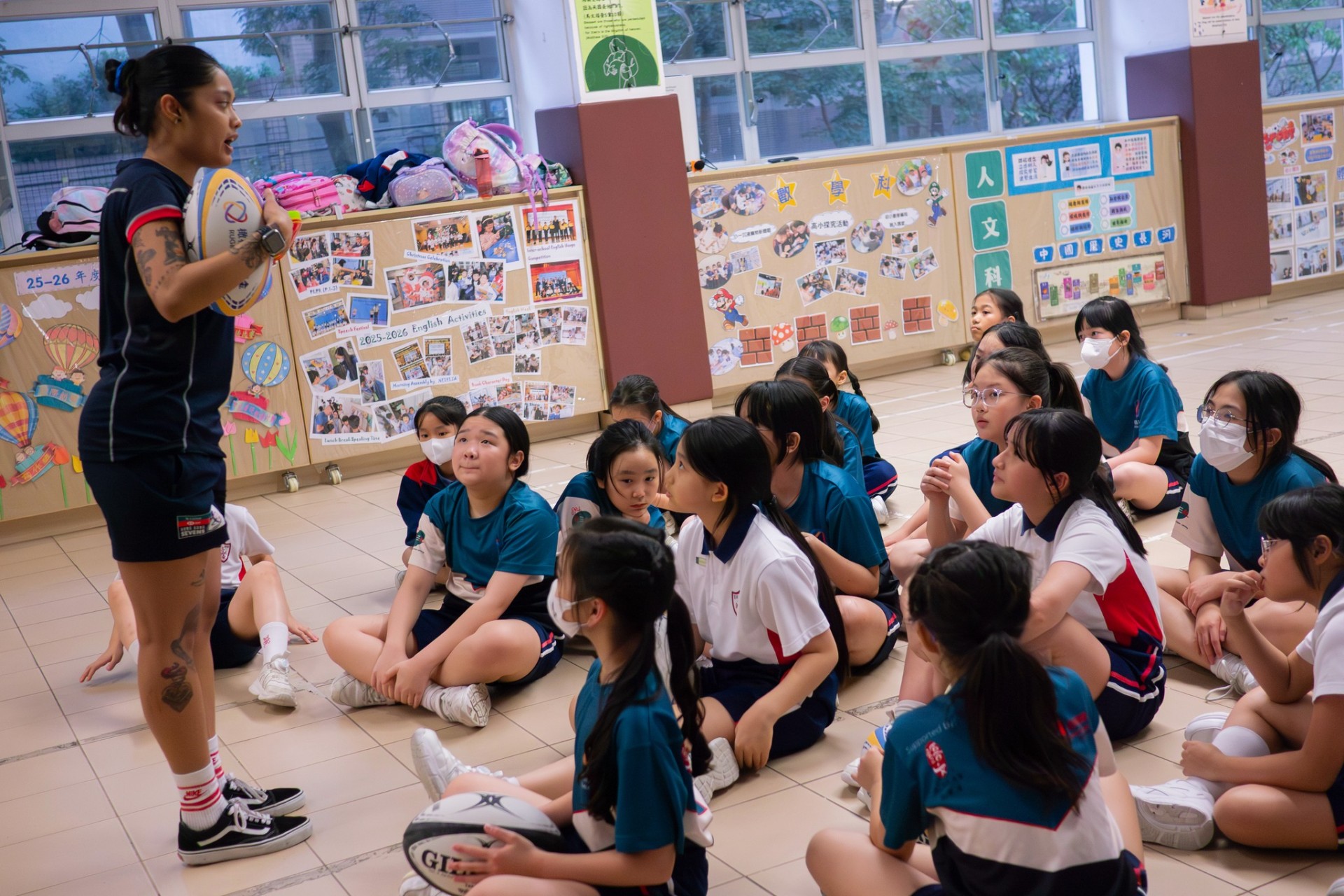 學校英文課程 x 語常會 「英語欖球學習計劃」