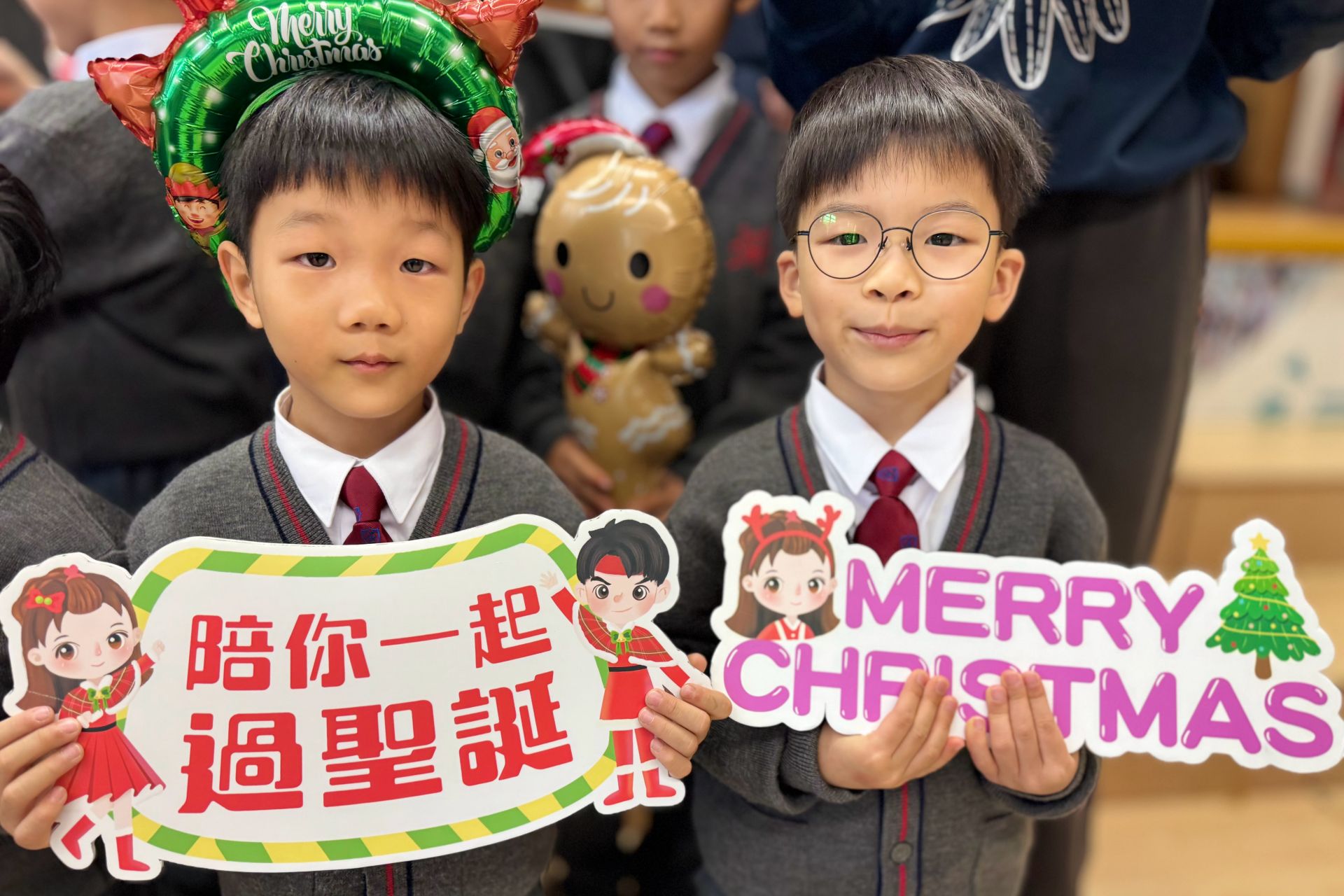 聖誕魔法啟動！全校一起閃耀節日光芒！