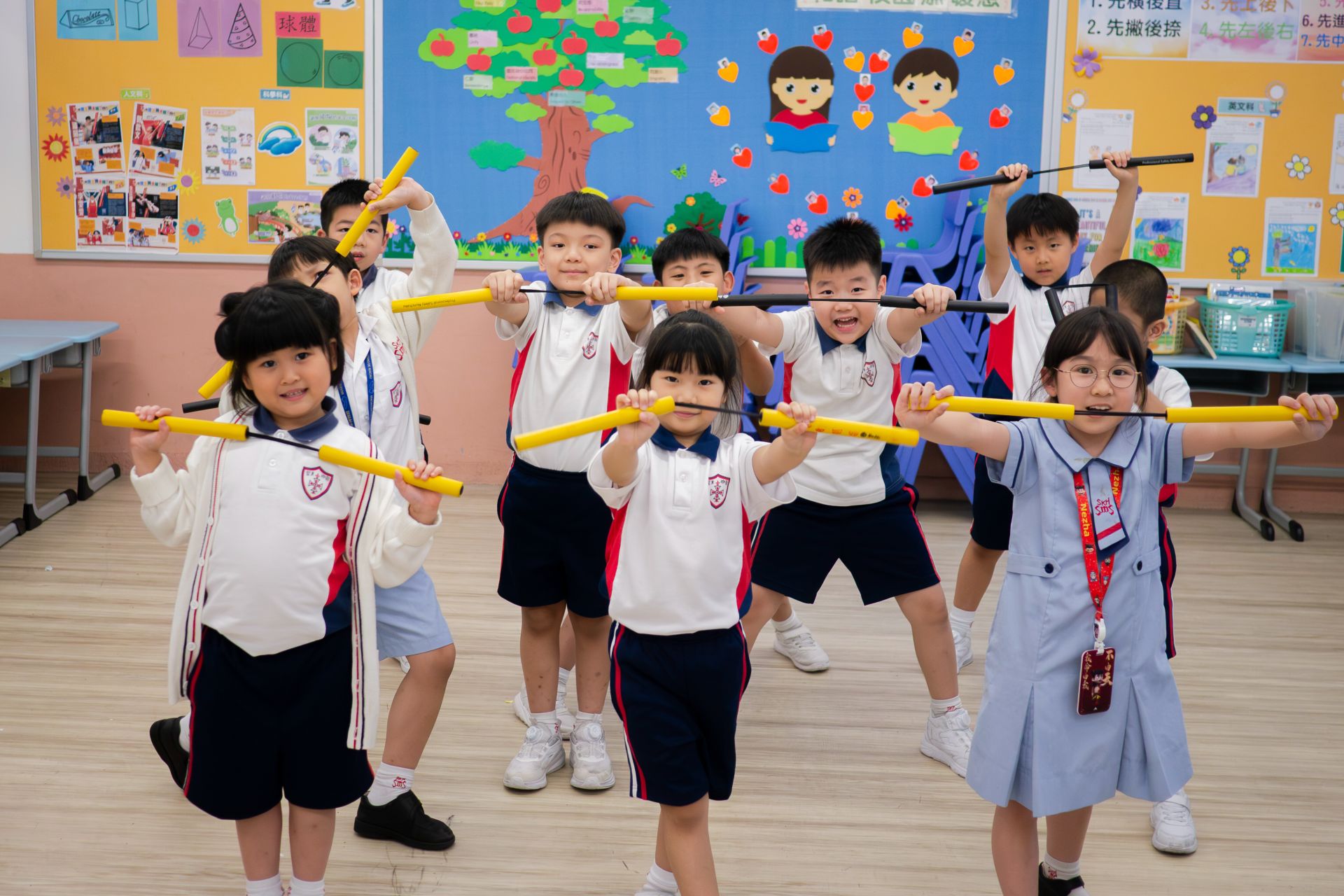 聖米小小李小龍！初小雙節棍課程